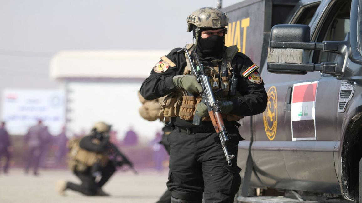 العراق/سياسة/الشرطة العراقية/(حيدر محمد علي/فرانس برس)