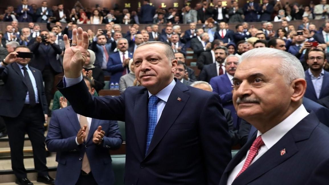 تركيا/سياسة/أردوغان ويلدريم/(أديم ألتان/فرانس برس)