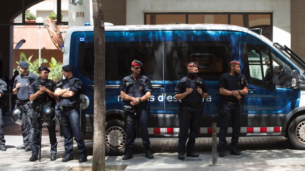 الشرطة الإسبانية/كتالونيا/(Getty)