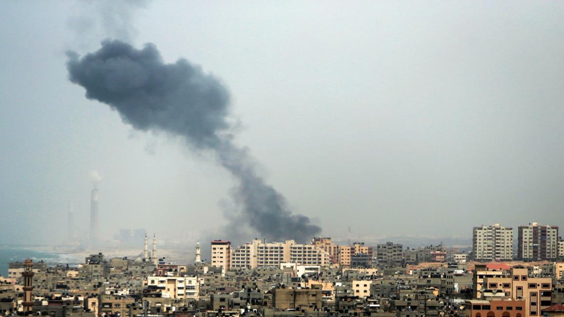 غزة/قصف إسرائيلي/محمود همس/فرانس برس