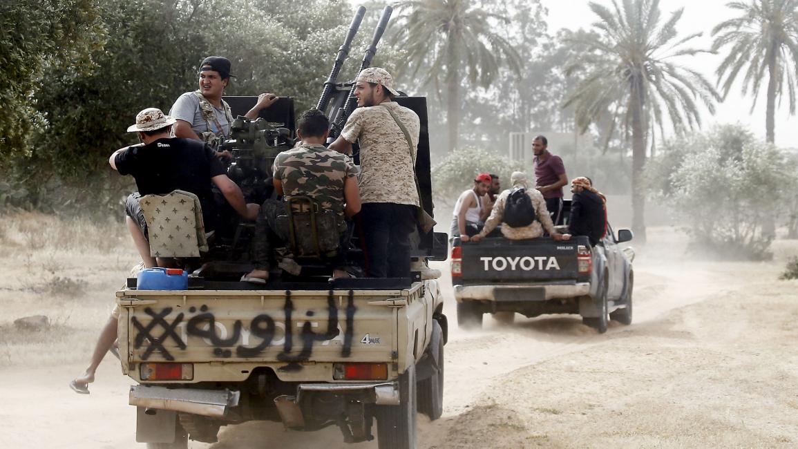 مقاتلون من قوات حكومة الوفاق - ليبيا - مجتمع