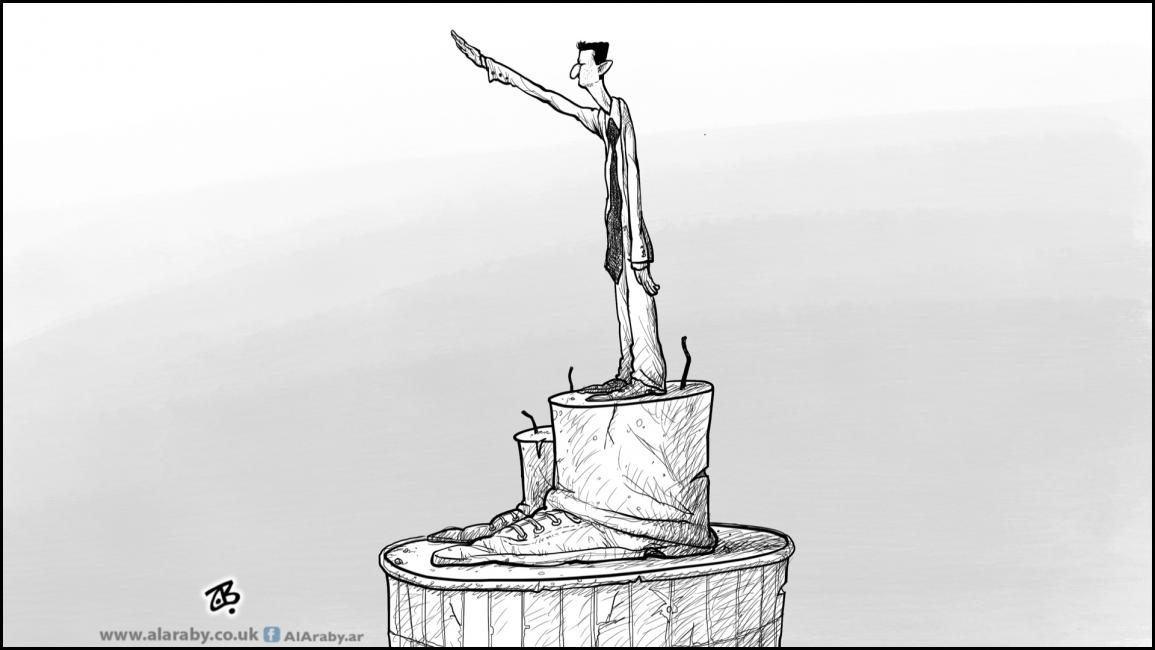 كاريكاتير بشار الاسد / حجاج