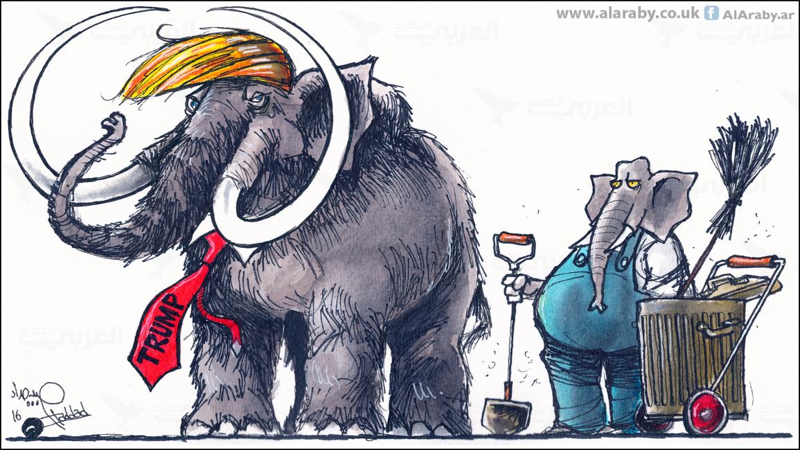 كاريكاتير ترامب / حداد