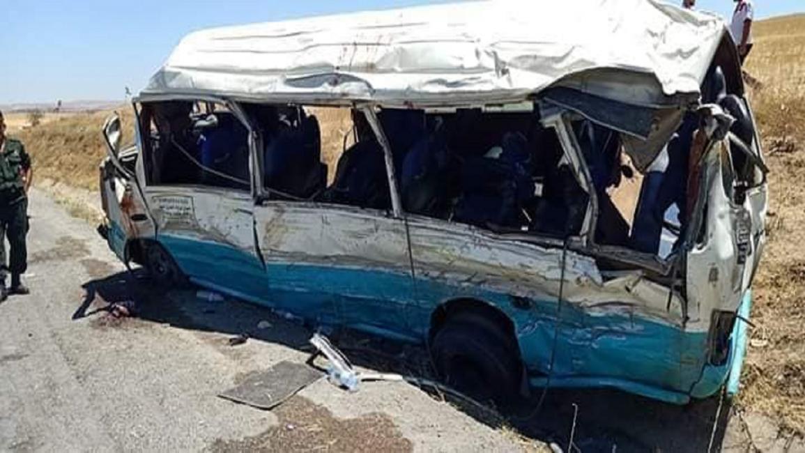 حادث سير في ولاية سطيف الجزائرية (فيسبوك)