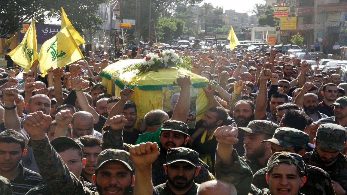 تشييع أحد مقاتلي حزب الله 1