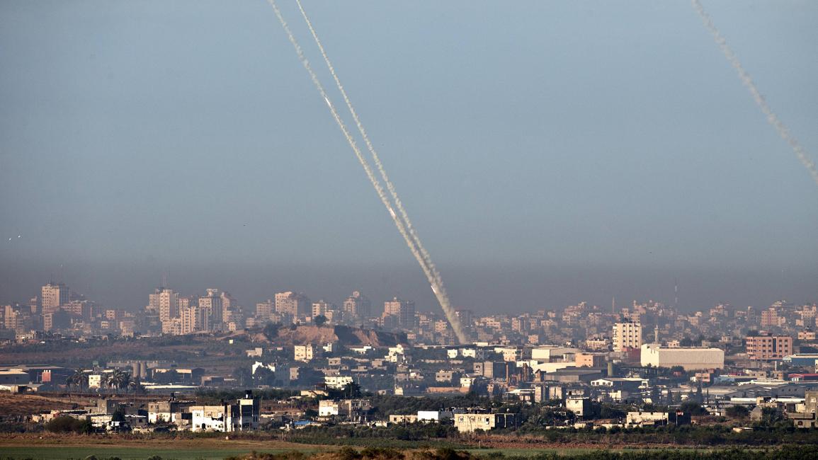غزة تقصف إسرائيل 