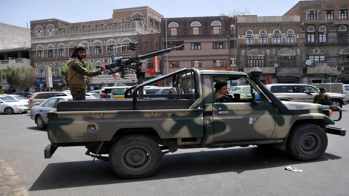 اليمن/مسلحون حوثيون في صنعاء/سياسة/محمد حمود/ الأناضول