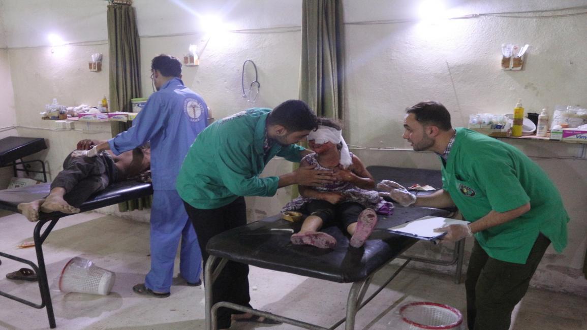 أزمة في مستشفيات حي الوعر السوري (ضياء الدين- الأناضول)