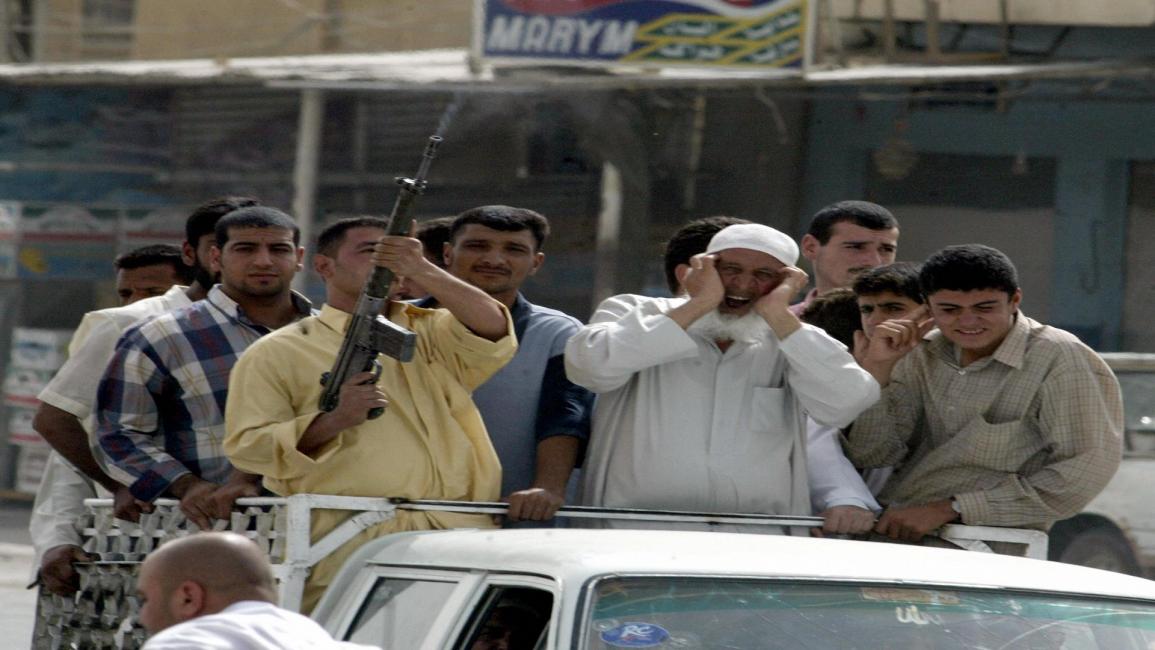 رصاص عشوائي في بغداد(رمزي حيدر/فرانس برس)