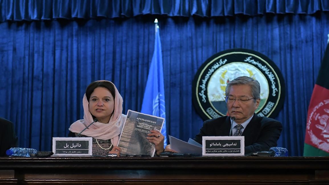 أفغانستان-مجتمع- إعلان تقرير أممي عن الضحايا المدنيين(وكيل كوشار/فرانس برس)