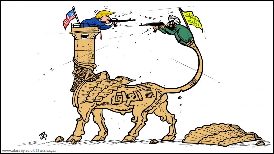 كاريكاتير العراق والصراع / حجاج