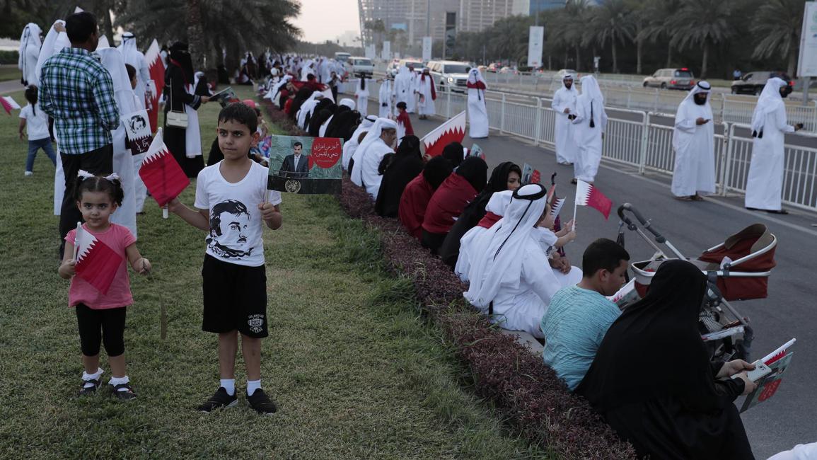 أطفال قطريون- معتصم الناصر