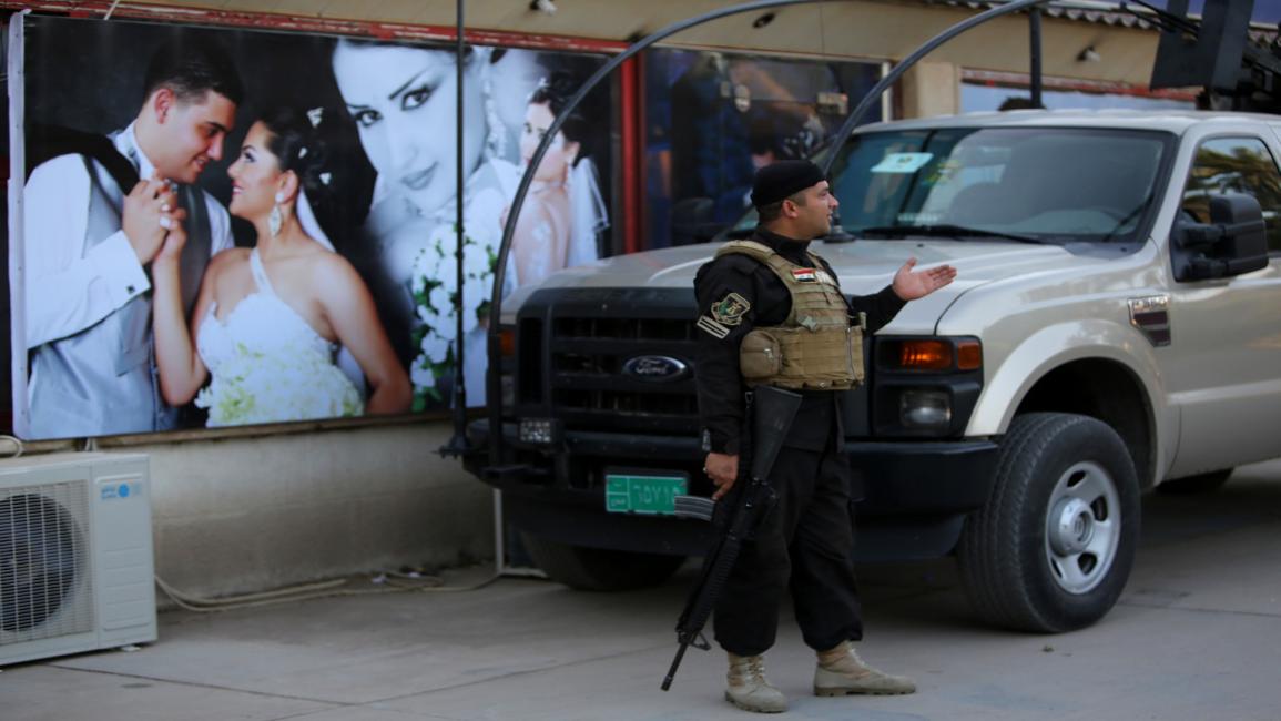 تأمين الأعراس في العراق (أحمد الربعي/فرانس برس)