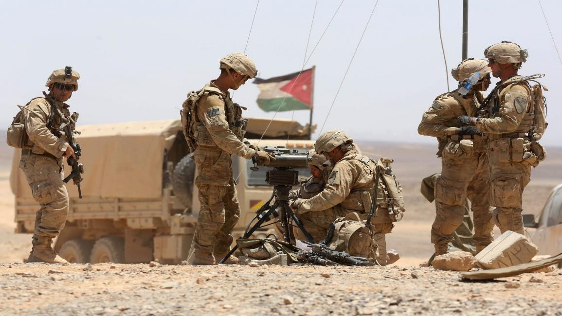 جنود أميركيين في الأردن