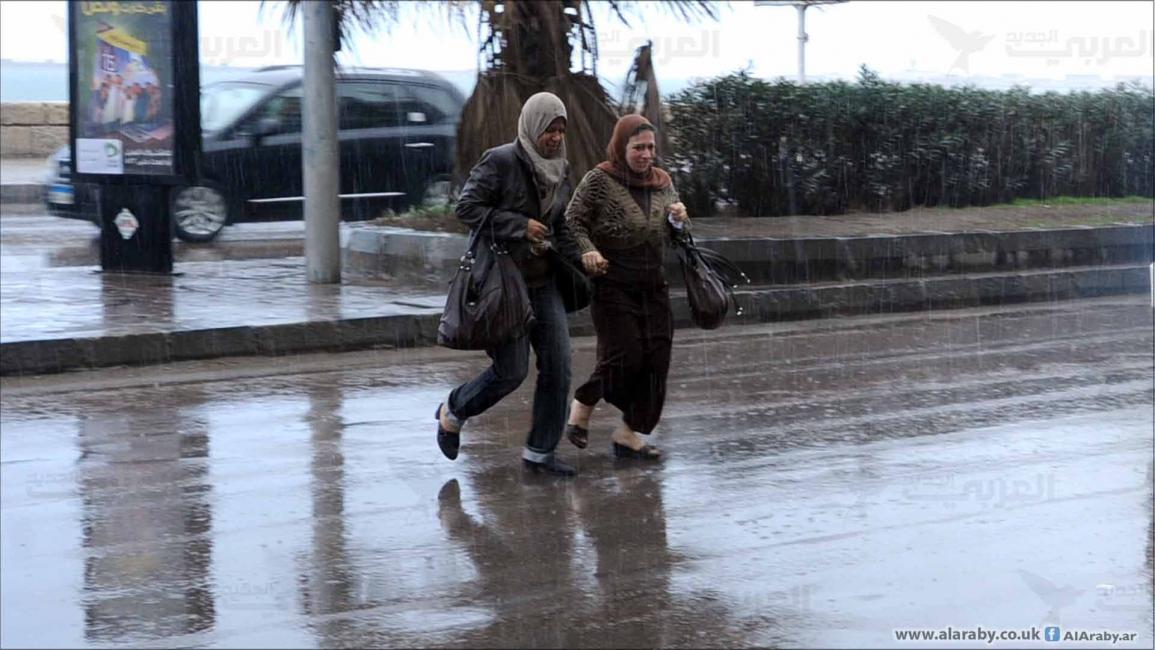 الطقس السيئ الإسكندرية