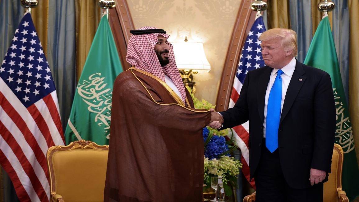 ترامب وبن سلمان في الرياض (ماندل نغان/فرانس برس)