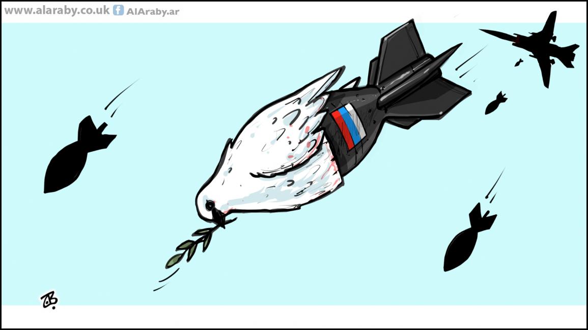 كاريكاتير السلام الروسي / حجاج