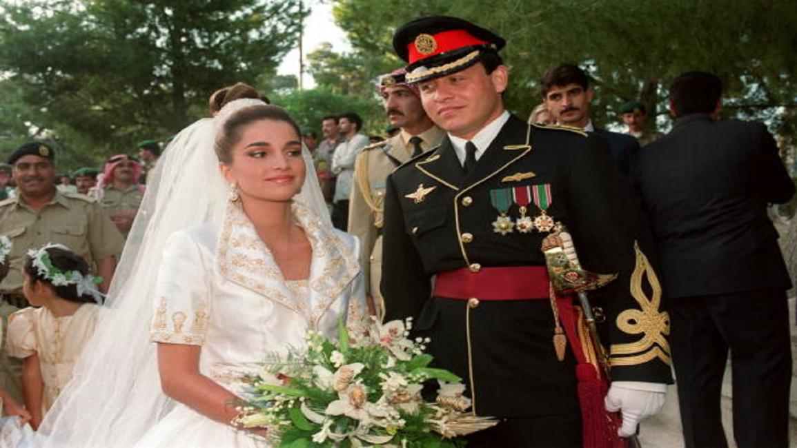 الملك عبد الله والملكة رانيا
