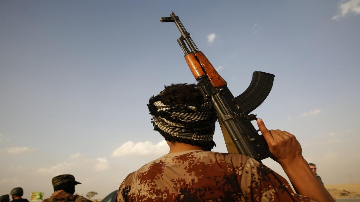 الميليشيات المسلحة في العراق (كارولين كول/Getty)