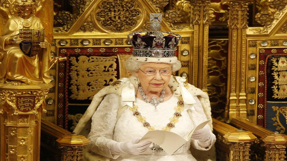بريطانيا ملكة إصابة ملكة