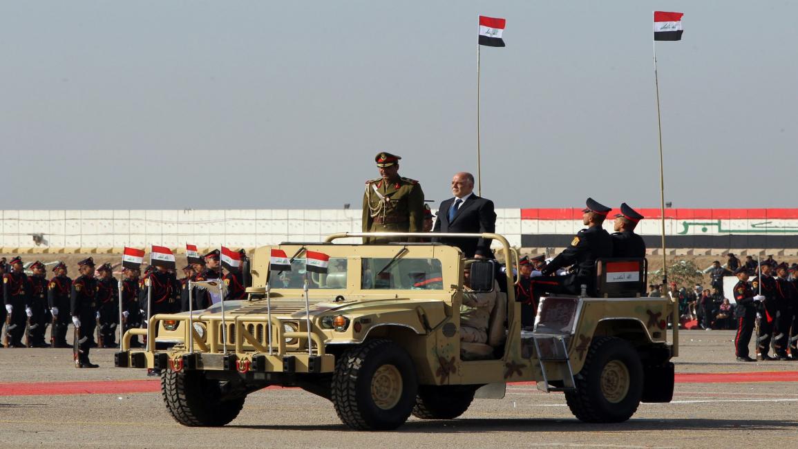 العراق/سياسة/العبادي والجيش/(علي السعدي/فرانس برس)