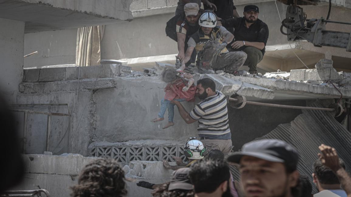 سياسة/ضحايا مدنيون بسورية/(محمد سعيد/الأناضول)