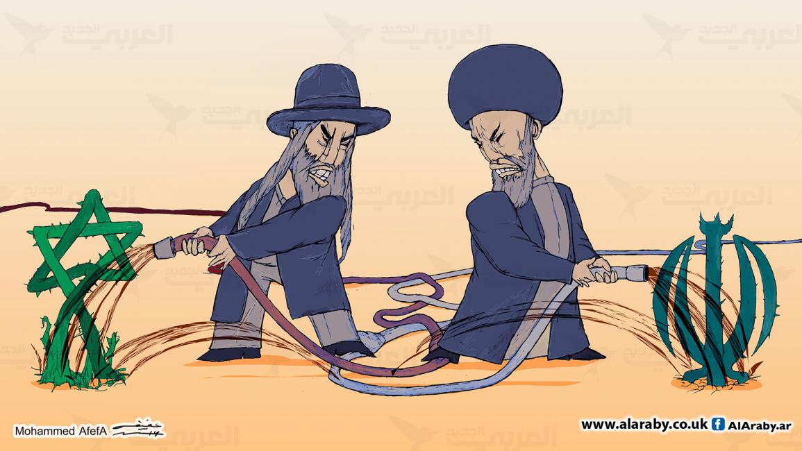 كاريكاتير المشروع الايراني / ابو عفيفة