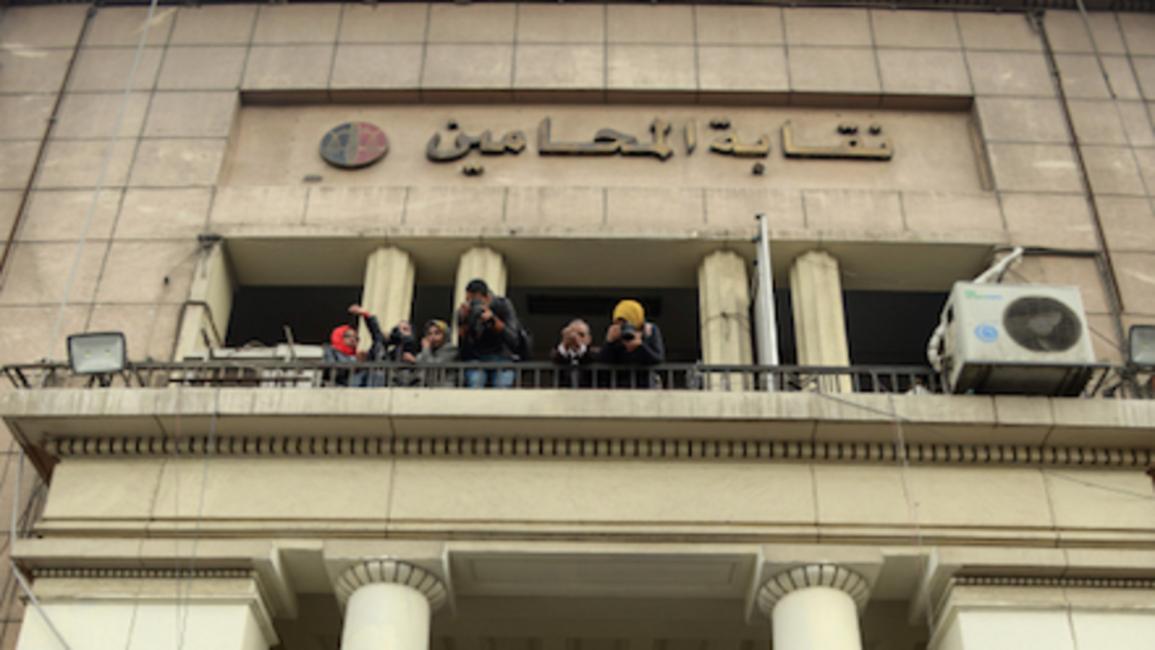 سياسة/نقابة المحامين المصرية/(محمد الشاهد/فرانس برس)