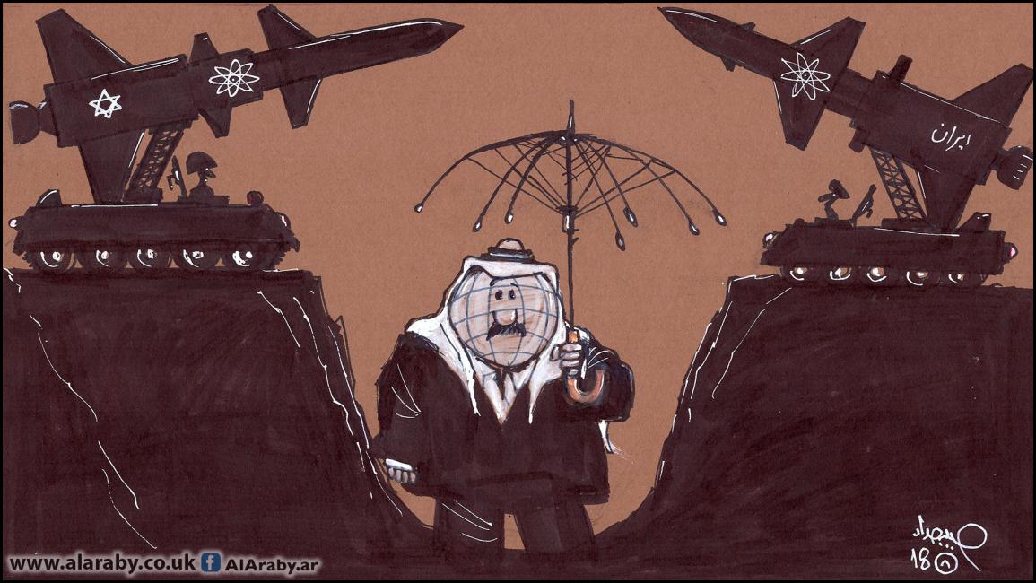 كاريكاتير النووي الاسرائيلي / حبيب