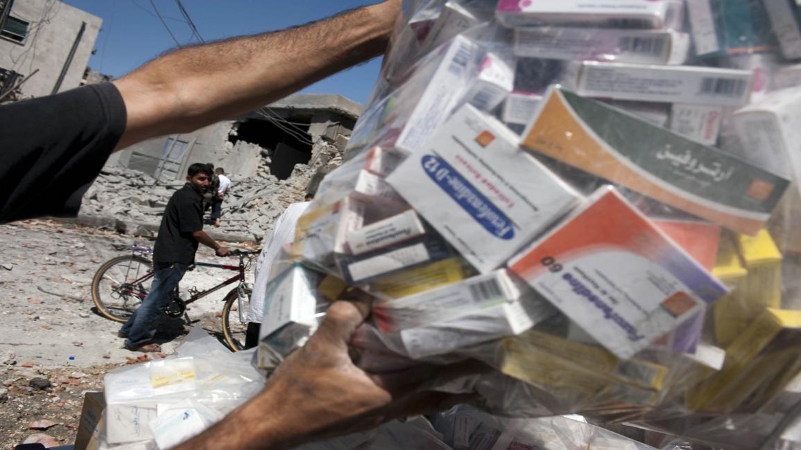 أدوية في سورية- فرانس برس
