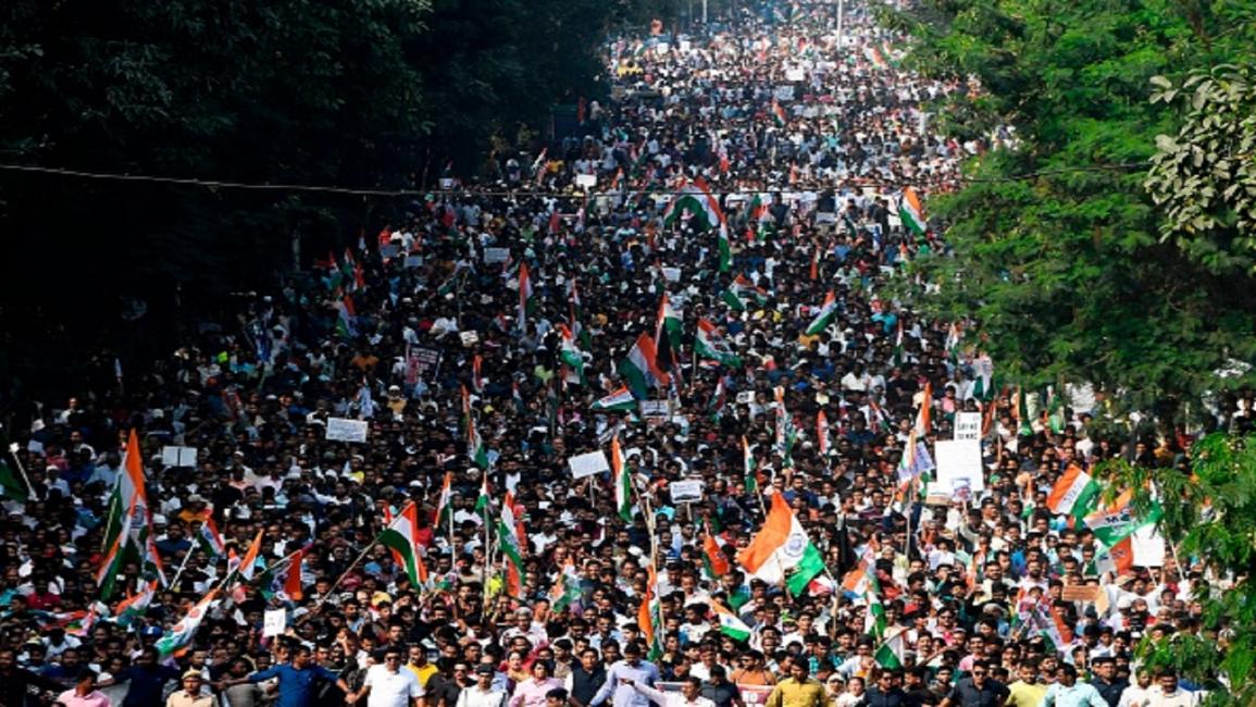 احتجاجات الهند(Getty)