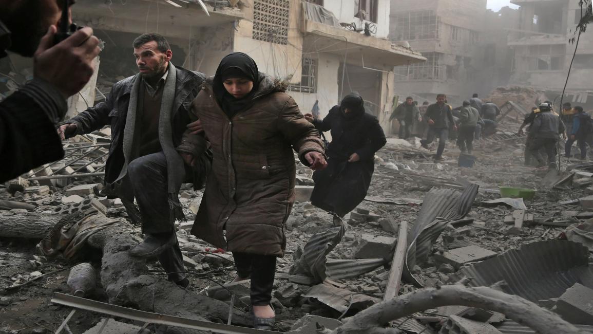 قصف الغوطة/ سورية