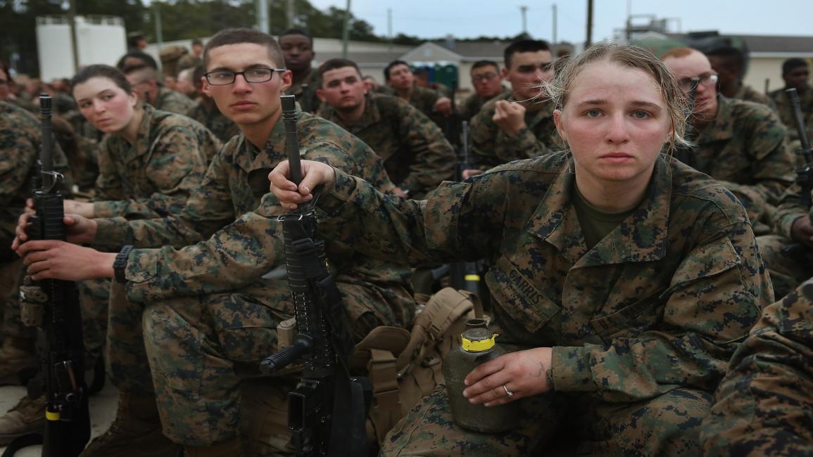 إطالة الشعر واللحية وارتداء الحجاب بالجيش الأميركي (سكوت أولسون/Getty)