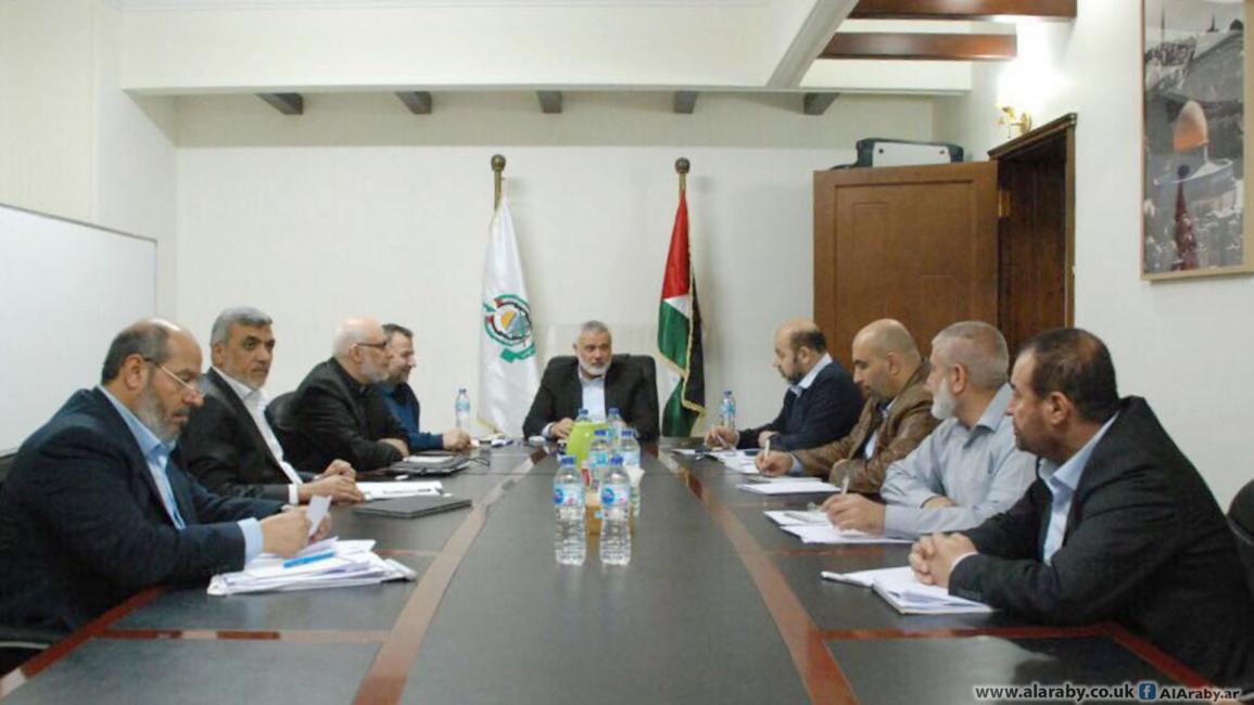 اجتماع مكتب حماس في القاهرة (العربي الجديد)