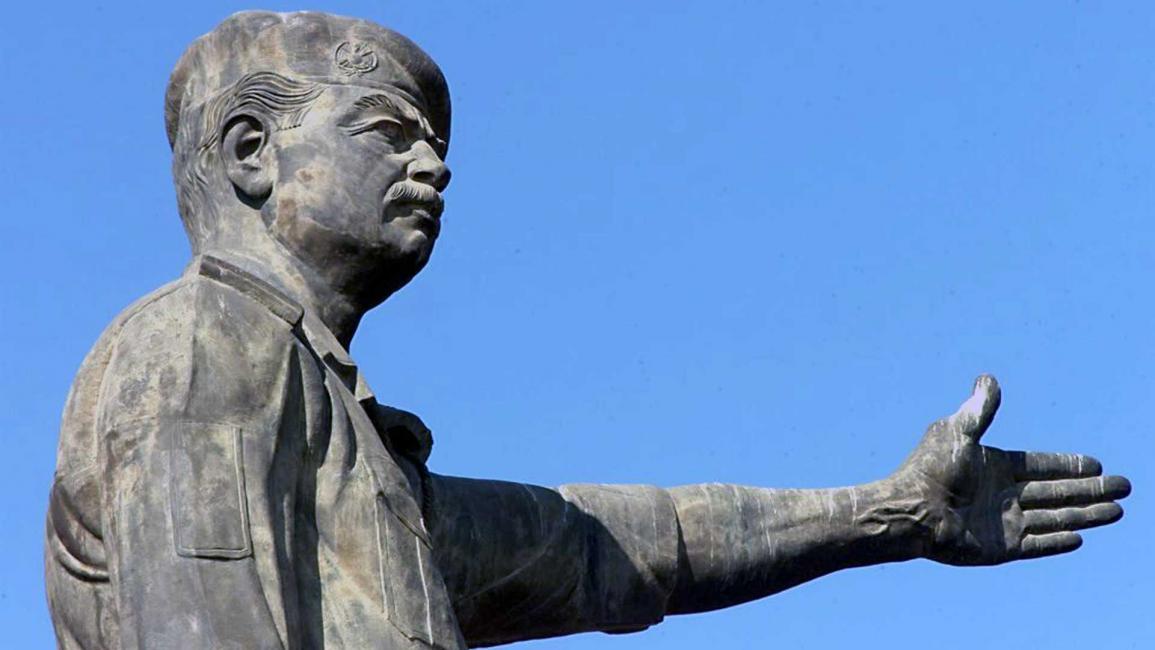 تمثال للرئيس العراقي الراحل صدام حسين