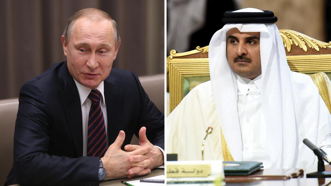 أمير قطر - رئيس روسيا