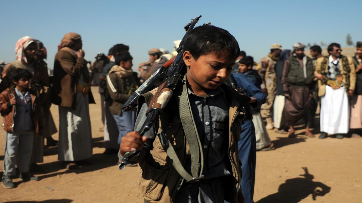كل أطراف الصراع في اليمن تجند الأطفال (محمد حمود/Getty)