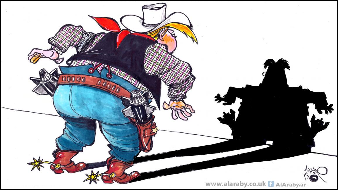كاريكاتير ترامب كيم / حداد