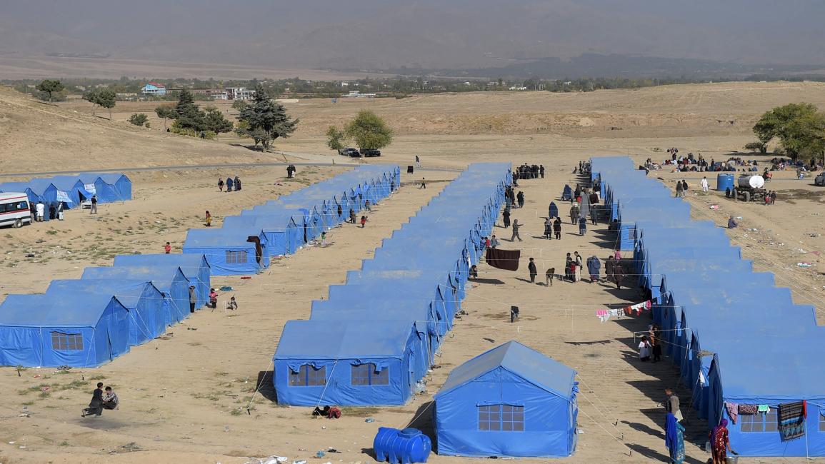 أفغانستان- مجتمع- مخيم للنازحين من قندوز(شاه ماراي- فرانس برس)