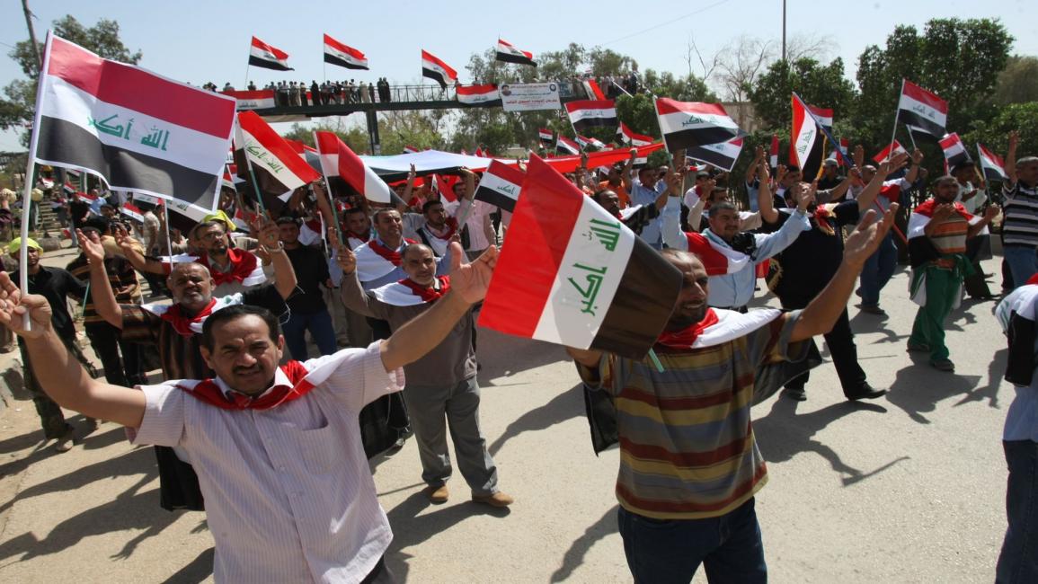 العراق/سياسة/ احتجاجات النجف/(قاسم زين/فرانس برس)
