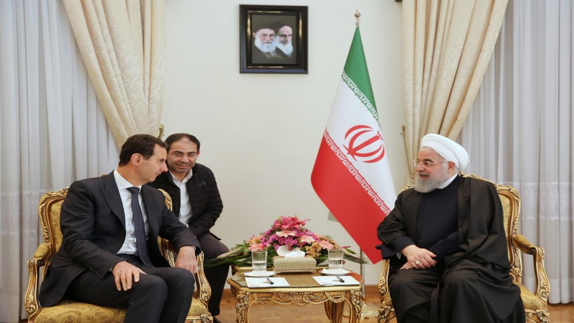 بشار الأسد روحاني/سياسة/الأناضول