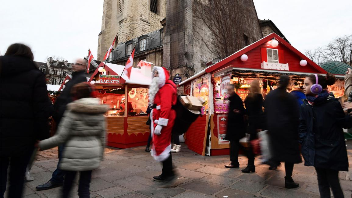عيد الميلاد في باريس\فرنسا\MIGUEL MEDINA/AFP