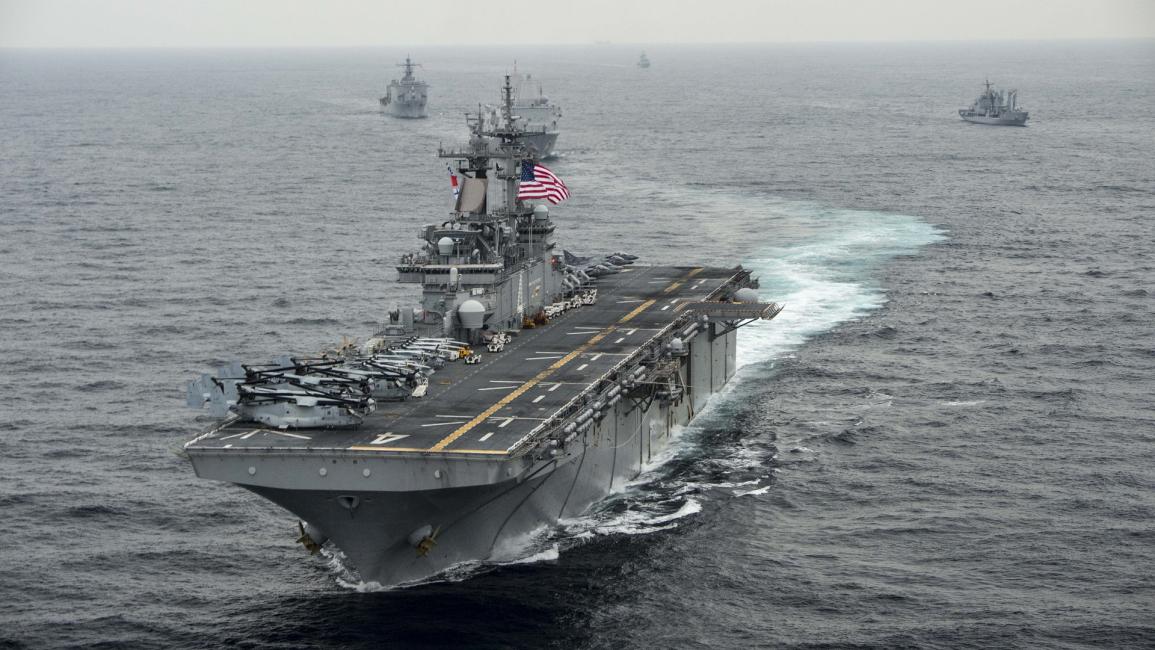 سفينة أميركية/USS Boxer/كريغ رودارت/Getty