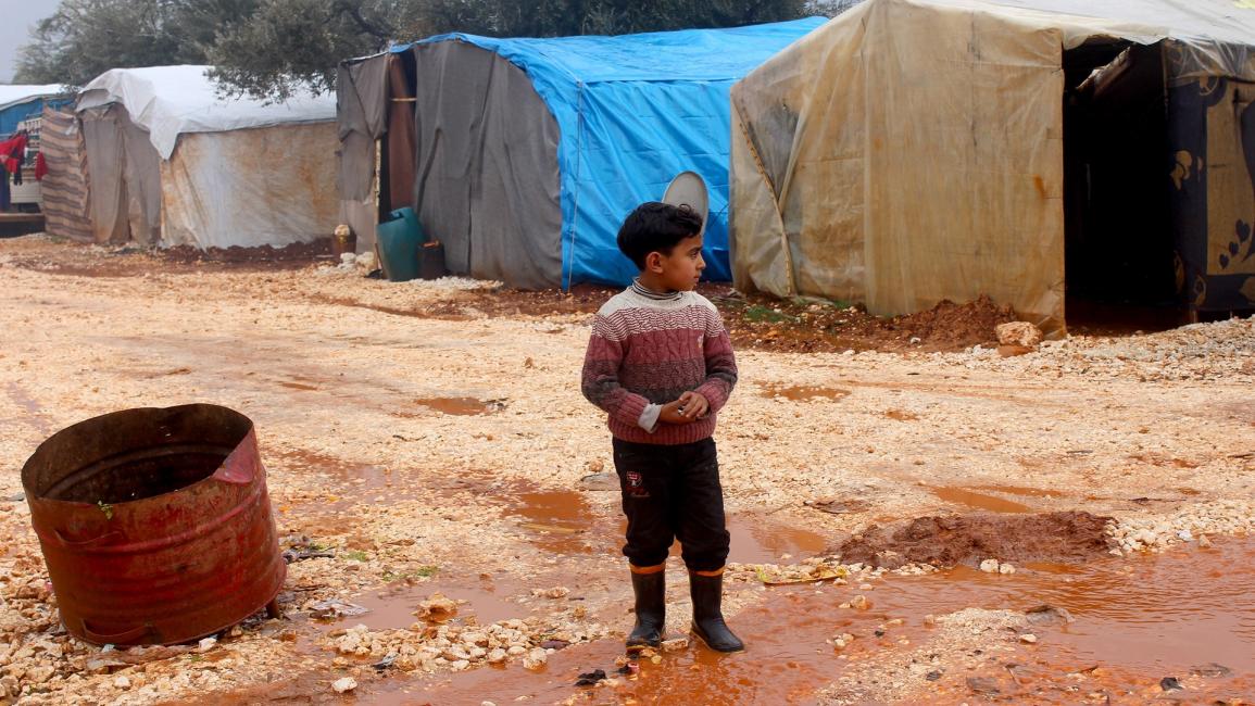 طفل سوري نازح - سورية - مجتمع - 11/1/2017