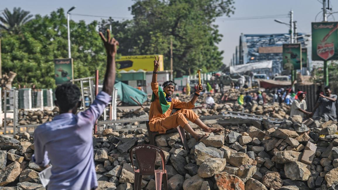 سياسة/احتجاجات السودان/(أوزان كوسي/فرانس برس)