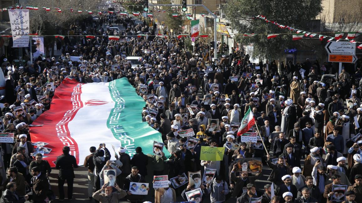 إيران/سياسة/احتجاجات إيران/(الأناضول)