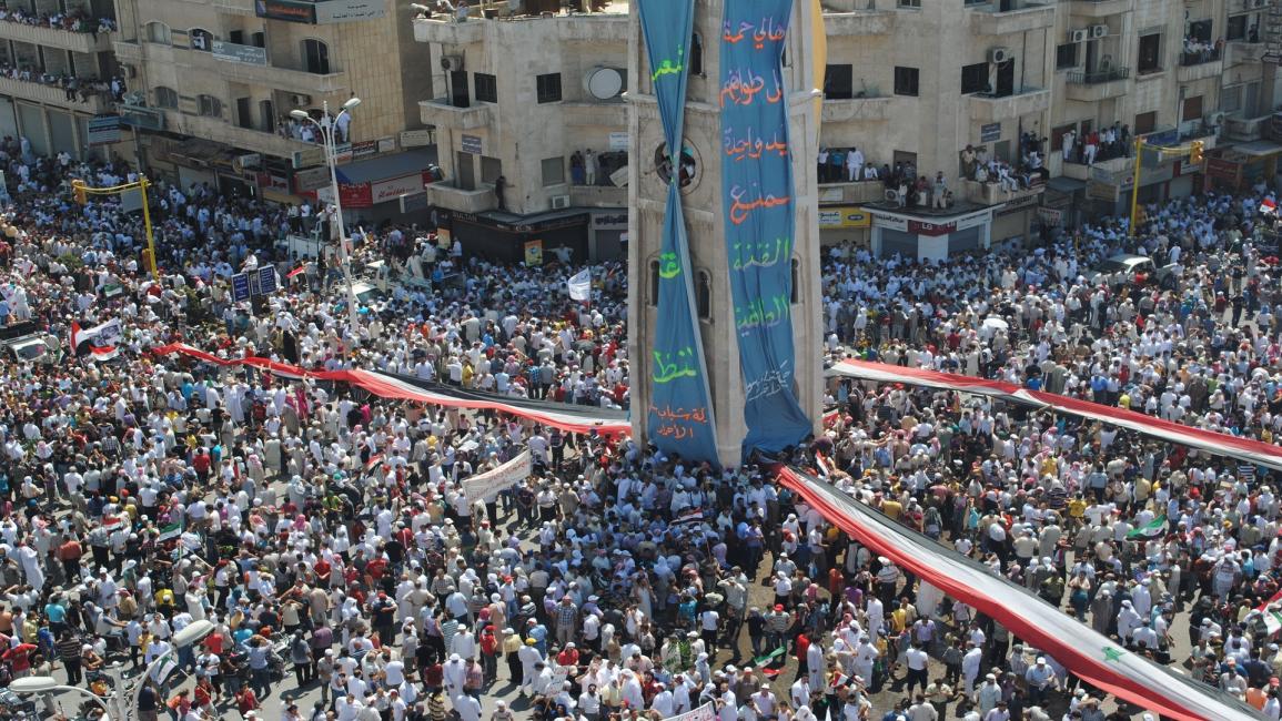 مظاهرات في حماة