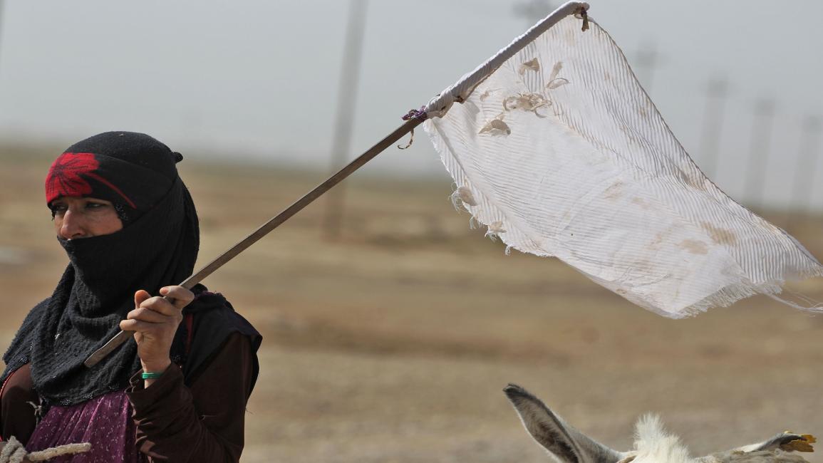قيود متزايدة على عائلات داعش بالعراق (أحمد الربعي/فرانس برس)
