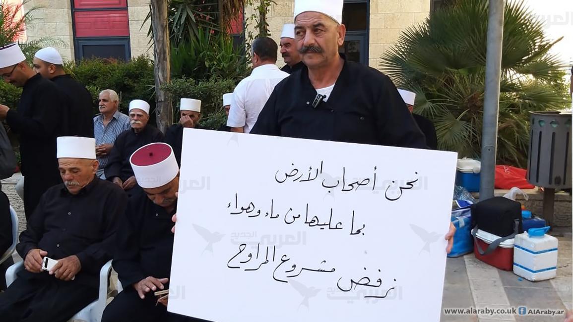أهالي الجولان المحتل ضد المراوح الهوائية (العربي الجديد)