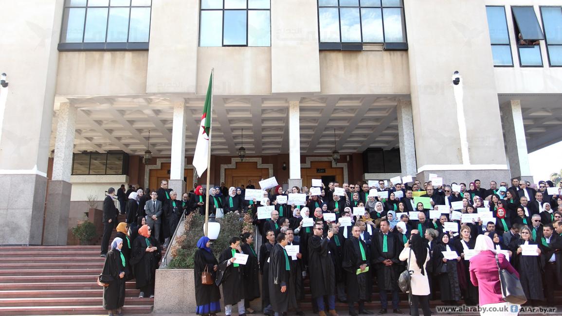 إضراب قضاة الجزائر/العربي الجديد/مجتمع